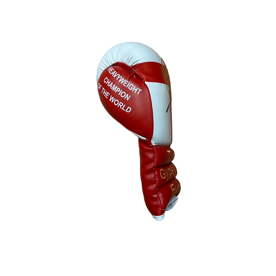 Tyson Fury Signed ‘Gypsy King’ George Cross Boxing Glove