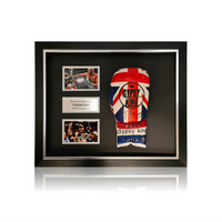 Tyson Fury Signed ‘Gypsy King’ Union Jack Boxing Glove in Deluxe Classic Dome Frame