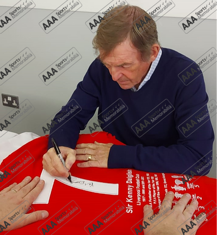 Kenny Dalglish Hand Signed ‘2022 Honours ’ Presentation in Deluxe Classic Frame